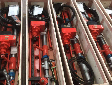 氣動架柱式鉆機現(xiàn)貨發(fā)，輕便探水鉆機找啟睿